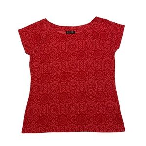 Vintage Lauren Ralph Lauren Short Sleeve Shirt Red